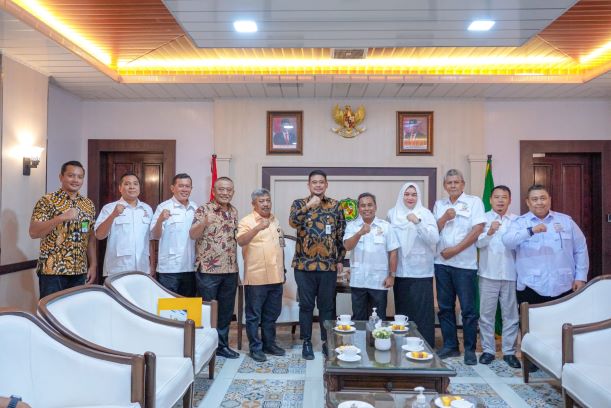 Wali Kota Medan, Bobby Nasution, terima kunjungan DPW Tani Merdeka Indonesia Sumut