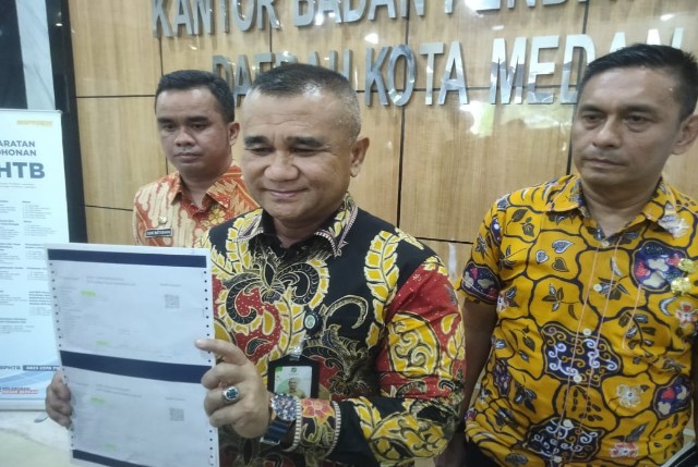 Aspem, M. Sofyan, tunjukkan bukti pembayaran BPBHTB PT. ACK