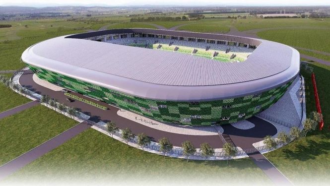 Desain Stadion Utama PON XXI di Sumut