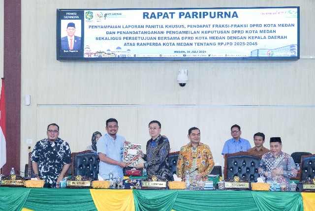 Perda RPJPD Kota Medan disetujui