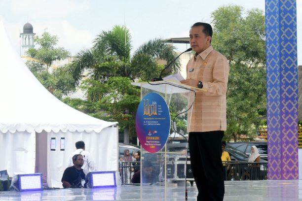 Pj Gubernur Sumut, Agus Fatoni, Pagelaran KKSU 2024 di Istana Maimon Medan