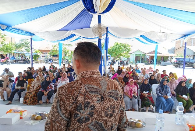 Anggota DPRD Medan fraksi PAN, Sudari, gelar Sosper VIII TA 2024 di GM 1