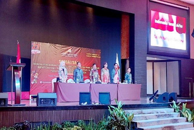 KPU Sumut sosialisasikan tahapan Pilgubsu