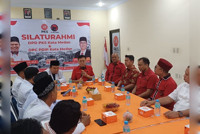 PDIP bersama Prof Ridha silaturahmi ke PKS 1