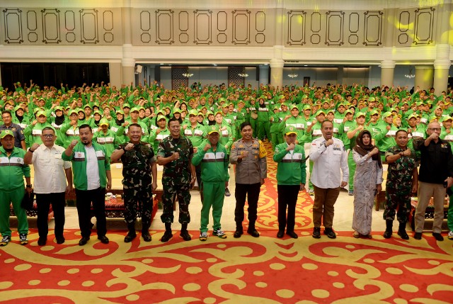 Pelepasan kontingen Sumut ke PON XXI