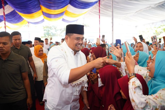 Cagubsu, Bobby Nasution, peringati hari santri di Labusel 1