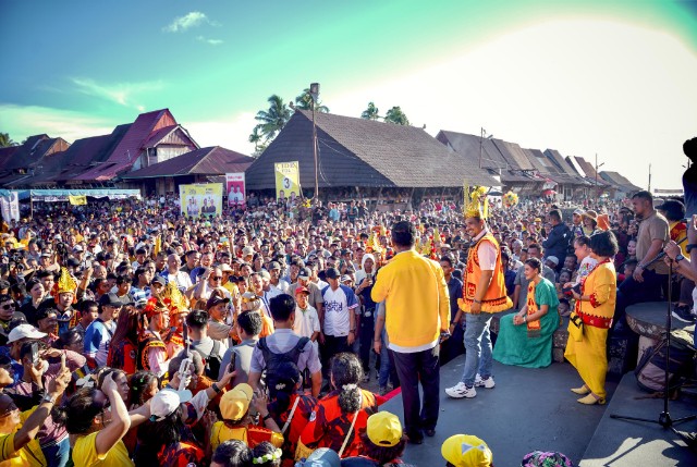 Cagubsu, Bobby Nasution, kampanye di Nias Selatan