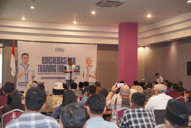 Cagubsu, Bobby Nasution, pada konsolidasi penguatan saksi