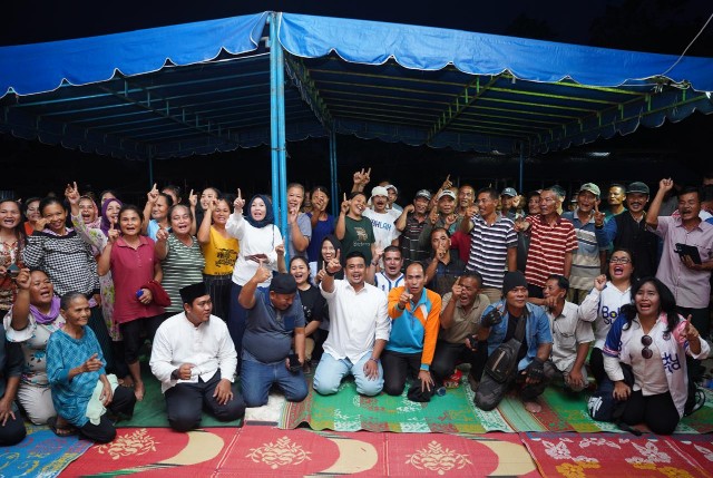 Cagubsu, Bobby Nasution, tatap muka dengan petani di Kepulauan Nias