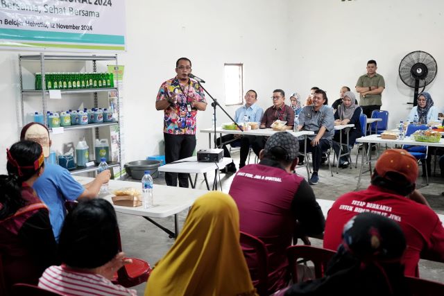 Plt Wali Kota Medan, Aulia Rachman, kunjungan KUBE Sejati