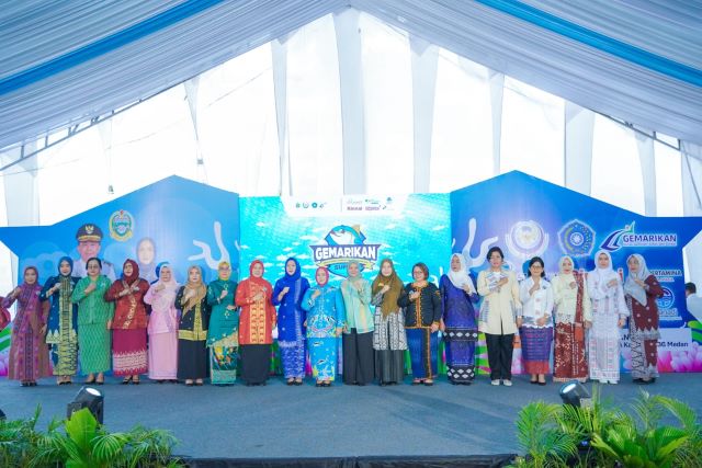 Plt Ketua TP PKK Medan, Ira Syahputri, dikukuhkan menjadi Ketua Forikan