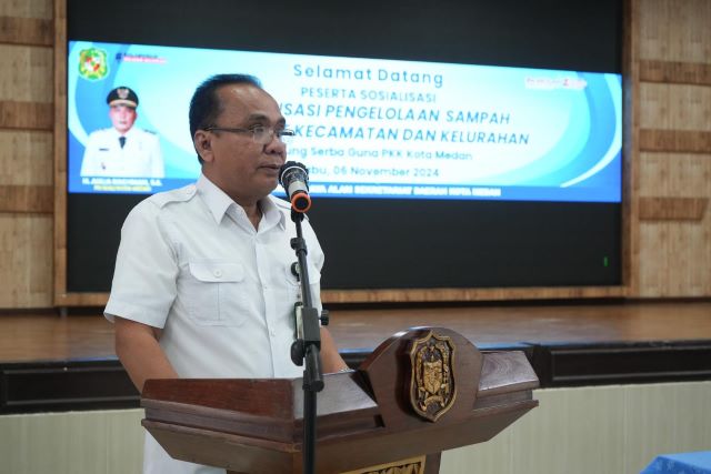 Sosialisasi penanganan sampah di kecamatan dan kelurahan