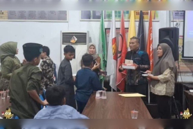 KPU Medan doa bersama anak yatim