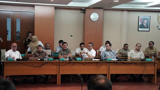 Pertemuan Fraksi Gerindra DPRD Sumut soal eksekusi rumah di Jalan Gandi Medan 1