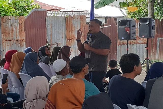 Anggota DPRD Medan Fraksi NasDem, Saipul Bahri, gelar Sosper 1 TA 2025 di Marelan
