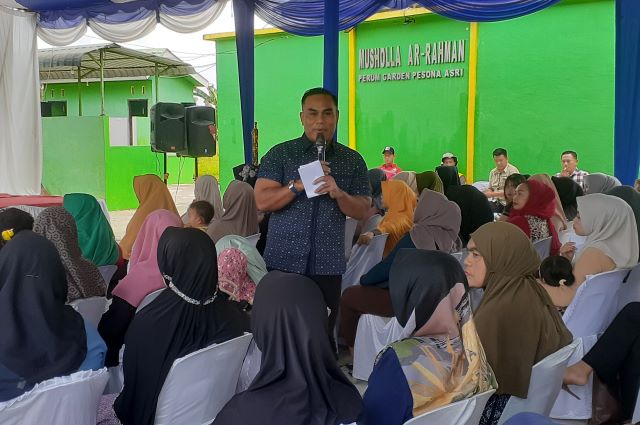 Anggota DPRD Medan Fraksi NasDem, Saipul Bahri, gelar Reses 2 TA 2025 di Marelan 2