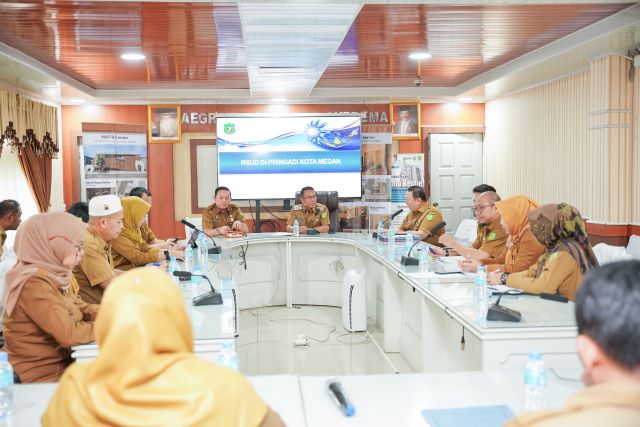 Wakil Wali Kota Medan, Zakiyuddin Harahap, tinjau RSUD Pirngadi Medan