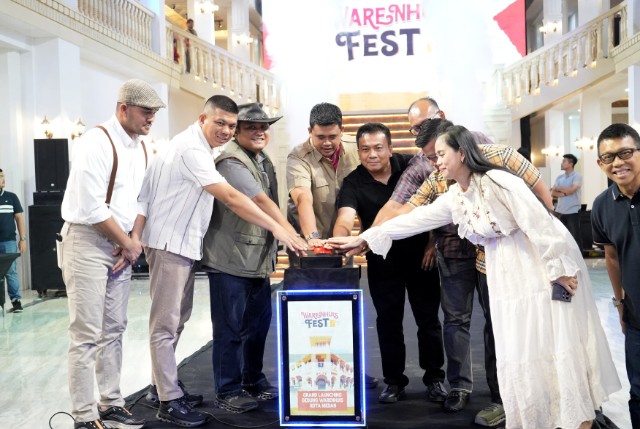 Wali Kota Medan, Bobby Nasution, resmikan Gedung Warenhuis