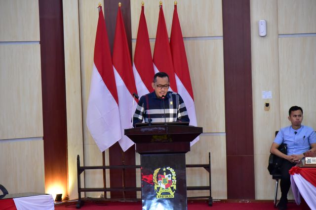Anggota DPRD Medan Fraksi NasDem, Faisal Arbie, sampaikan laporan Reses Dapil III