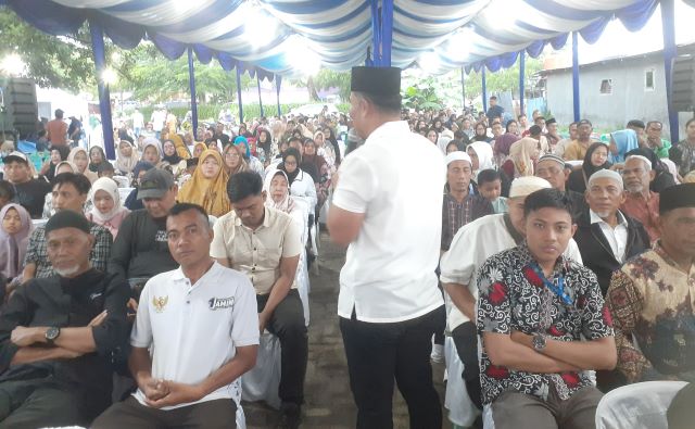Anggota DPRD Medan Fraksi NasDem, Saipul Bahri, gelar Sosper 3 TA 2025 di Marelan 3