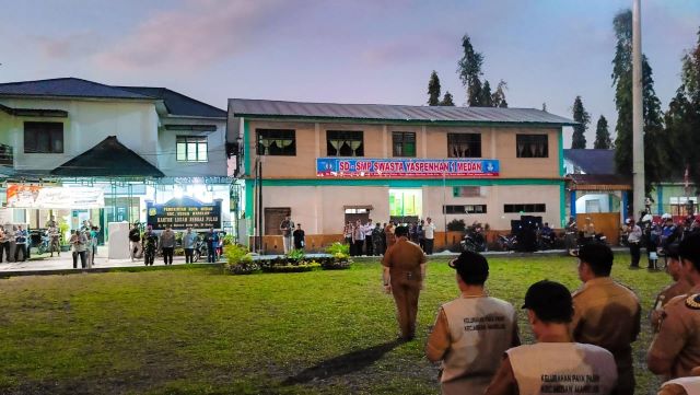 Asmum Setdakota Medan, Ferry Ichsan, pimpin apel pencegahan asmara subuh di Marelan