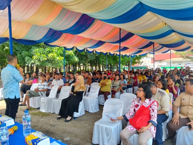 Anggota DPRD Medan Fraksi Demokrat, Dodi R Simangunsong, gelar Sosper ke 4 tahun 2025 di Medan Kota