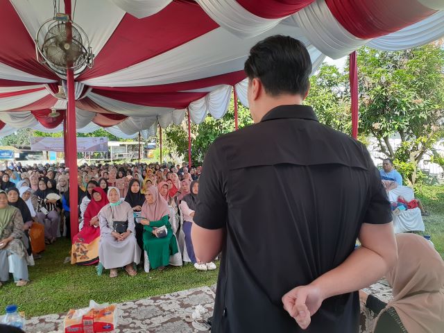 Anggota DPRD Medan Fraksi PSI, Reinhart Jeremy Anindhita, gelar Sosper ke 4 tahun 2025 di Tanjung Mulia, Medan Deli 3