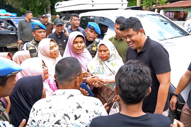 Gubernur Sumut, Bobby Nasution, kunker ke Paluta & Tapsel