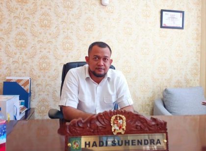 Wakil Ketua DPRD Kota Medan, Hadi Suhendra