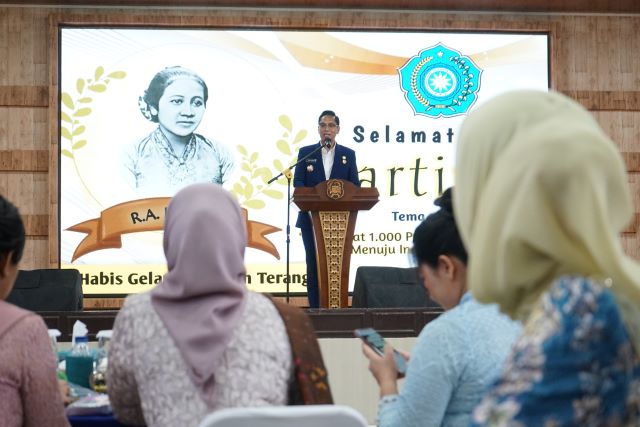 Wali Kota Medan, Rico Tri Putra Bayu Waas, pada peringatan Hari Kartini 2025