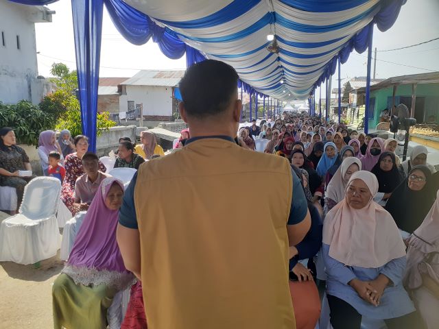 Anggota DPRD Medan Fraksi NasDem, Saipul Bahri, gelar Sosper VI TA 2025 di Belawan 3