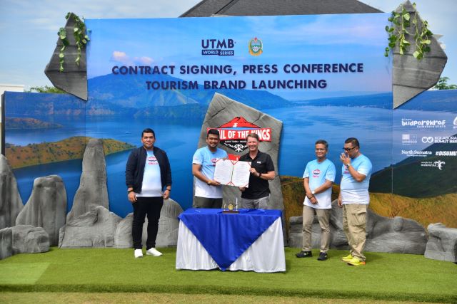 Gubernur Sumut, Bobby Nasution, teken kerjasama Peluncuran Trail of The Kings UTMB 1