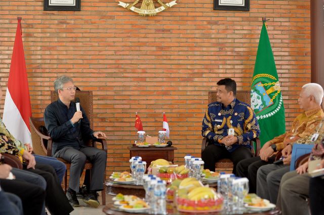 Gubernur Sumut, Bobby Nasution, terima kunjungan Dubes RRT, Wang Lutong