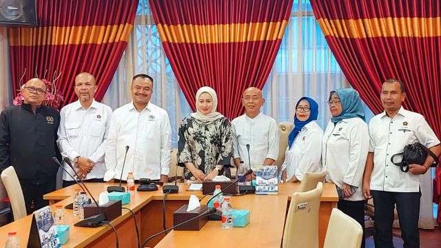 Ketua, Sekretaris & Pengurus PWI Sumut audiensi ke Ketua DPRD Sumut