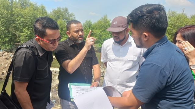 Komisi IV DPRD Medan kunjungan lapangan ke Sicanang
