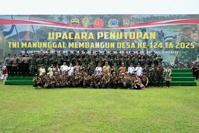 Penutupan TMMD di Kabupaten Asahan