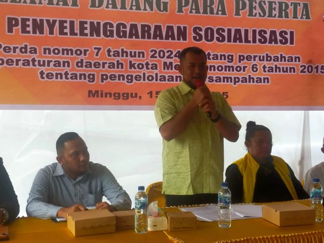 Wakil Ketua DPRD Medan, Hadi Suhendra, gelar Sosper VI TA 2025 di Belawan