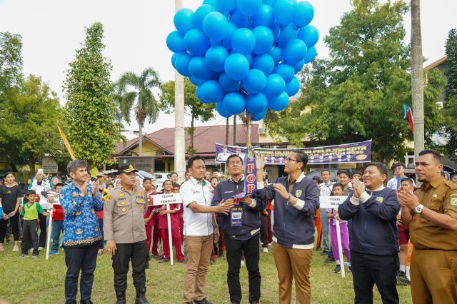 Wali Kota Medan, Rico Tri Putra Bayu Waas, buka Popkot 2025
