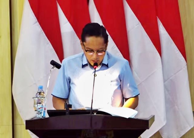 Wali Kota Medan, Rico Tri Putra Bayu Waas, sampaikan RPJMD