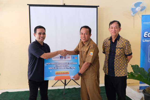 ACC berikan bantuan sebagai bentuk hadirkan harapan baru untuk Pendidikan di pelosok