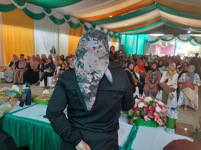 Anggota DPRD Medan Fraksi PKB, Roma Uli Silalahi, gelar Reses III Masa Sidang III TA 2025 di Marelan 2