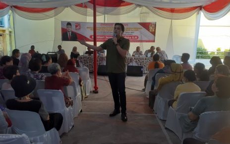 Anggota DPRD Medan Fraksi PSI, Reinhart Jeremy Anidhita, gelar Sosper VII TA 2025 di Medan Perjuangan