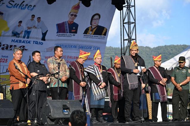 Gubernur Sumut, Bobby Nasutin, hadiri Ultah Pakpak Barat