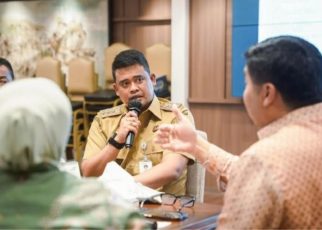 Gubernur Sumut, Bobby Nasution, berkunjung ke Menteri PUPR, Maruarar Sirait