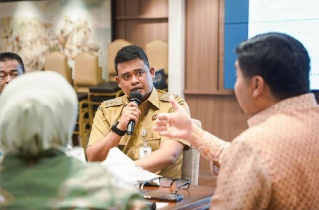 Gubernur Sumut, Bobby Nasution, berkunjung ke Menteri PUPR, Maruarar Sirait