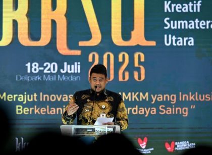 Gubernur Sumut, Bobby Nasution, buka KKSU 2025