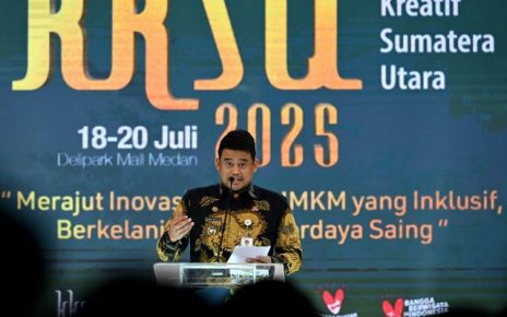 Gubernur Sumut, Bobby Nasution, buka KKSU 2025