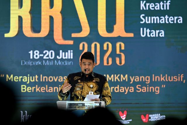 Gubernur Sumut, Bobby Nasution, buka KKSU 2025