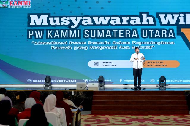Gubernur Sumut, Bobby Nasution, buka Muswil VII KAMMI Sumut