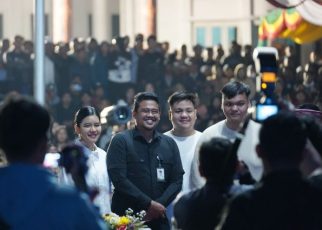 Gubernur Sumut, Bobby Nasution, hadiri Ultah Humbahas